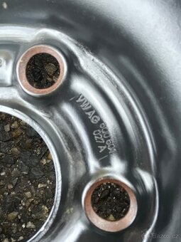 Rezervní kolo Vw Seat Škoda 5x100 r14 - 3