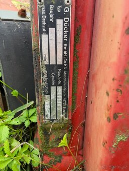 Dücker RSM13, podsvodidlová sekačka, r.v.2001 - 3