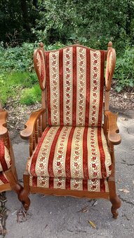 Starožitná sedací souprava 3+1+1 - 3