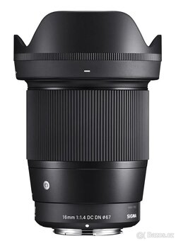 Sigma 16 mm f/1,4 DC DN Contemporary Sony E - 3