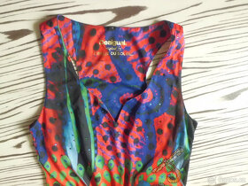 DESIGUAL málo použité pružné asymetrické šaty S - 3