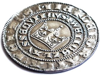 Václav II., pražský groš (1300–1305), přesná novoražba, Ag - 3