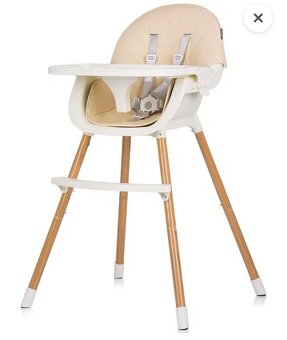 CHIPOLINO Jídelní židlička Rio 2v1 Sand - 3