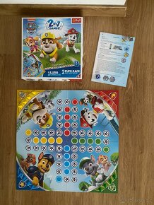 Trefl Společenská hra Paw Patrol 2v 1 - 3