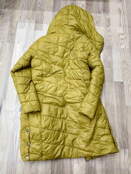 Hořčicový zimní kabát Alpine Pro - 3