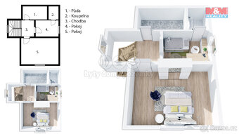 Prodej rodinného domu, 91 m², Bohumín, ul. Kasárenská - 3