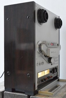 Akai GX-747dbx stříbrná, automatický reverz. Poslední Akai „ - 3