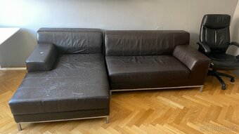 Kožená sedací souprava za odvoz - 3