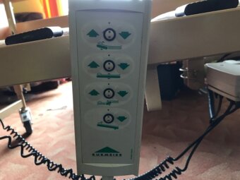 Elektrická polohovací postel LINAK, el. ovládání Burmeier - 3