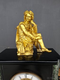 Krbové francouzské hodiny 1880 - 3