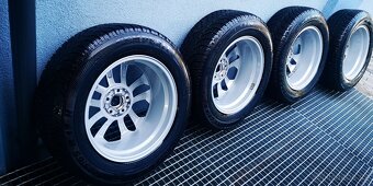 ALU kola Original FORD 5X108 ZÁNOVNÍ TOP STAV Pneu 225/65R17 - 3