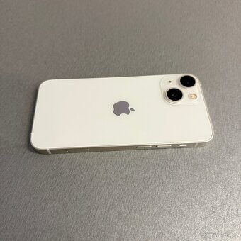 iPhone 13 mini 128GB bílý, pěkný stav, 12 měsíců záruka - 3