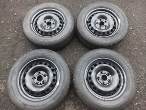 Prodám sadu kol Seat 195/65R15 zimní - 3