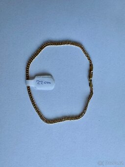 Zlatý náramek 14K (585/1000) - 3