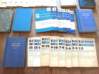 Staré časopisy Kritický měsíčník 1938-42 / 1945-48 - 3