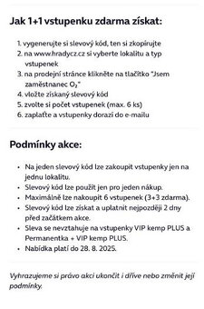 HRADY.CZ Kunětická Hora 18.-19.7. - prodám slevový kód 1+1 - 3