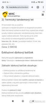Termický let + video - škola paraglading - 3