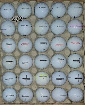 Golfové míčky Titleist Prov1 atd..60ks (A) - 3