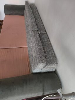 Rozkládací pohovka s úložným prostorem - 3