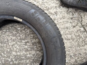 2ks zimní pneu 185/65/15 Kleber Krisalp HP3 vzorek 6mm - 3