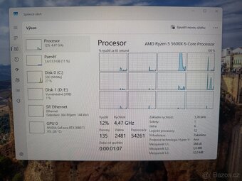 Herní PC | Ryzen 5 5600x, RTX 3060 Ti 8GB, 32GB, 1TB SSD - 3