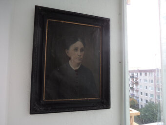 Starožitný obraz-portrét - 3