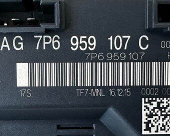 Řídící jednotka kufru 7P6959107C VW Touareg 7P FL r.v. 2016 - 3