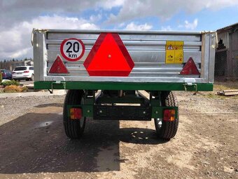 Traktorový návěs TR 1500 - SPZ vlek - 3