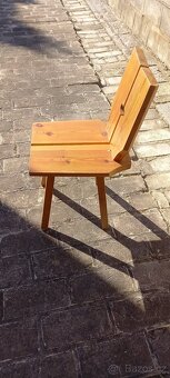 selská jídelna sestava, masiv borovice - 3