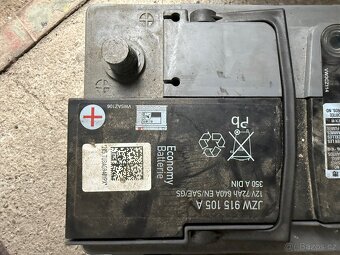 Autobaterie 72Ah 640A - 3