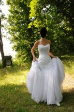 Bílé svatební šaty Maggie Sottero, vel. cca 36 - 3