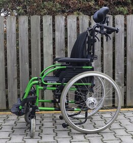 087-Mechanický invalidní vozík Meyra. - 3