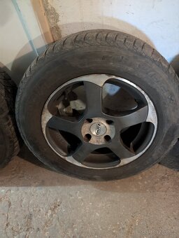 ALU kola Dotz Freeride peak 6,5x15 4x108 ET15 s pneu - 3