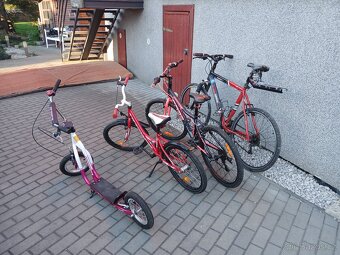 Sada kol + koloběžka - 3