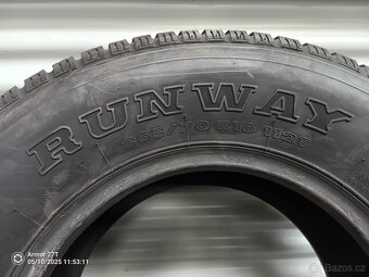 Letní (SUV) pneu ..Runvay Enduro HT 26570R16 112T - 3