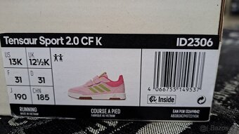 Tenisky Adidas 31 stélka 19,5 cm - 3
