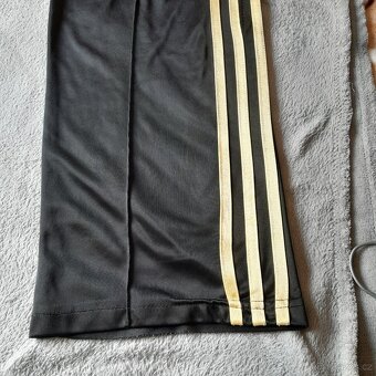 ČERNÉ SE ZLATÝM TEPLÁKY ADIDAS XXL - 3