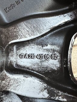 Kola Mercedes 16 - 7,5Jx16 H2 ET 41 215/55 R16 - 3