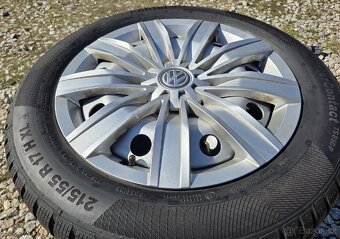 Nová zimní sada VW CADDY III 17" 5x112 pneu 215/55/17 - 3