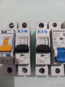 Modulové jističe - různé druhy - 3