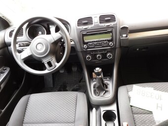 vw golf combi 6 1.6tdi 77kw historie záruka - 3