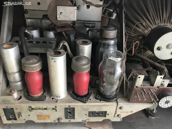radio Philips 471A-14 r.1938-1939+10ks elektronek - 3