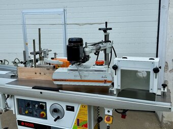 spodní fréza s čepovacím vozíkem SCM T130N - 3