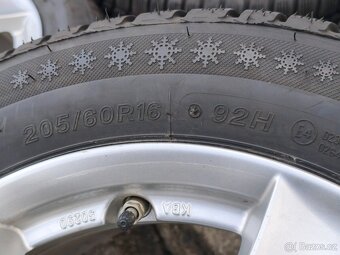Alu kola 5x114,3 r16 na Hyundai IONIQ zimní pneu 205/60 r16 - 3