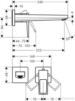 Prodám umývadlovou baterii Hansgrohe Metropol - 3