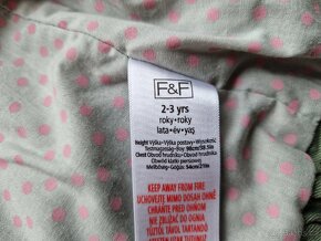 Krásný dívčí kabátek, vel. 2 - 3 roky - 3