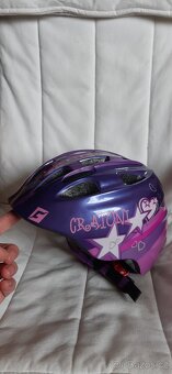 Detska prilba na kolo Cratoni vel.49-53cm s blikackou - 3