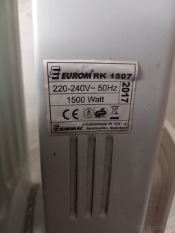 Olejový radiátor elektrický - 3