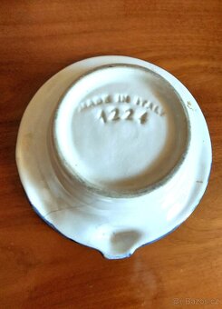 Modrá retro miska - 3