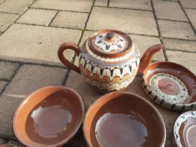 Bulharské keramická souprava-nádobí - 3